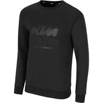 Pánská mikina KTM CREWNECK SWEATER Černá L