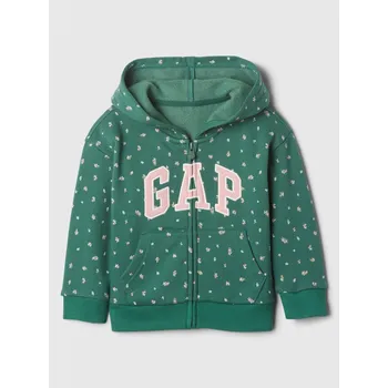 Dívčí mikina GAP Dívčí Baby mikina s logem Gap Zelená 92 (2468673)