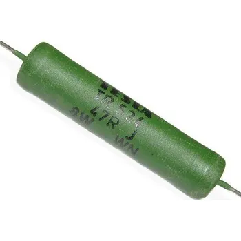 Rezistor 47R TR524, rezistor 8W drátový