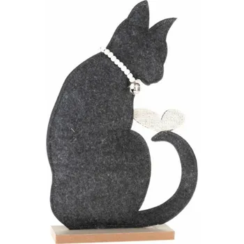 Casa de Engel Home Filcová kočka, 12/72 Fialová UNI (2813260)