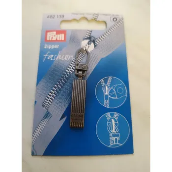 Zip Přívěsek ozdobný k běžci Casual nikl černý