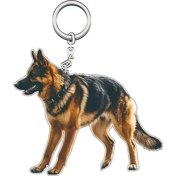 Přívěsek na klíče s německým ovčákem