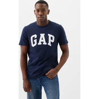 Oblečení a móda GAP Pánské Tričko s logem Everyday Soft GAP Modrá XS (2463727)