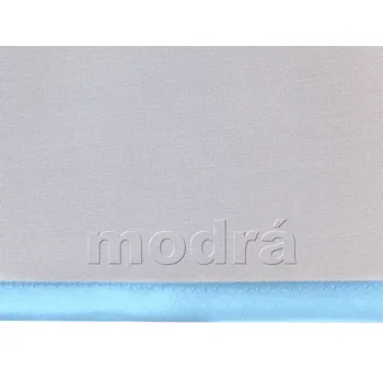 Záclona Voálová záclona Lifta - mix barev modrá 130x300