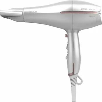 Fén Fén na vlasy Cecotec, 4202, Bamba IoniCare 5300 Maxi Aura, AC motor, 3 teploty, 2 rychlosti, studený vzduch, koncentrátor, difuzér, 2200 W