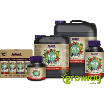 Hnojivo Atami VGN 5-2-2 Vegan hnojivo na růst 5 l