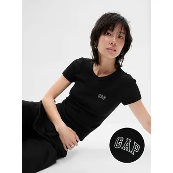 Dámské tričko GAP Dámské Tričko s logem Gap Černá XXS (2522574)
