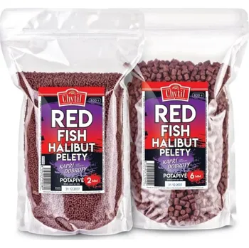 Chytil - Red Fish Halibut pelety 800g, 4mm