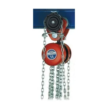 Ruční řetězový kladkostroj s pojezdem typ Z 210 Brano, nosnost 7.500 – 20.000 kg Zvedáky: Ruční řetězový kladkostroj, Nosnost 10000 kg