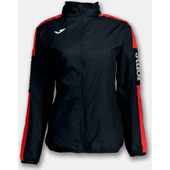 Dámská softshellová bunda Dámská bunda JOMA Rainjacket Championschip IV Black-Red XL