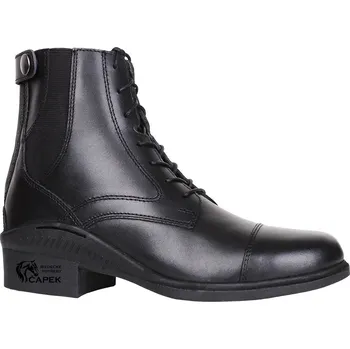 Jezdecká obuv Pérka Kentaur -ZADNÍ ZIP- - Černá - 43