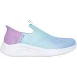 Dívčí vycházková obuv Skechers ULTRA FLEX 3.0 30 Světle modrá, Fialová, Bílá