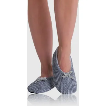 Dámské pantofle Bellinda Dámské Světle šedé dámské domácí bačkory BELLINDA Home Shoes Šedá 38-39 (2619589)