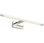 Prezent DAKAR nástěnné zrcadlové svítidlo LED 10W 700lm 3500K 48cm IP20, chromové