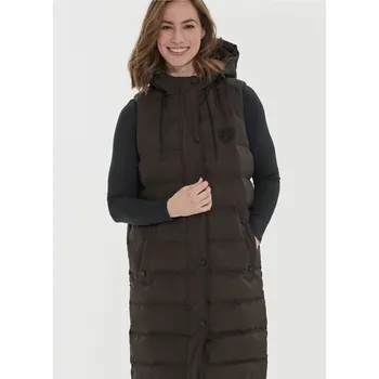 Dámská vesta Weather report Dámské Dámská dlouhá vesta Weather Report Chief W Černá S (2771954)