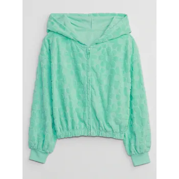 Dívčí mikina GAP Dívčí Dětská froté mikina GAP Zelená 152-158 (1994092)