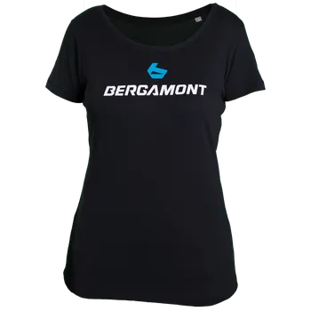 Pánské tričko Bergamont tričko Logo léto Černá XS Dámské