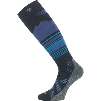 SSU merino lyžařské podkolenky - Modrá 522 / (46-49) XL / Modrá