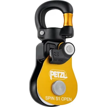 kladka Petzl Spin S1 Kladka s pohyblivou bočnicí Open