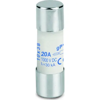Weidmüller FUSE 10X38 20A 1000 VDC GPV Pojistková vložka pro jištění fotovoltaických systémů