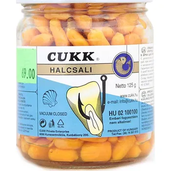 Návnadová surovina CUKK - Nakládaná kukuřice bez nálevu 125g - ananas