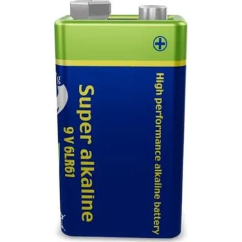 Článková baterie Gembird alkalická baterie 9V 6LR61, blistr - EG-BA-6LR61-01