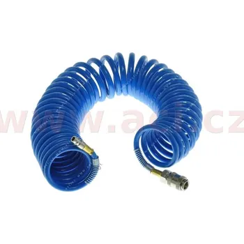 Příslušenství ke kompresoru Hadice vzduchová spirálová se spojkou (vnitřní průměr 5 mm) 15 m