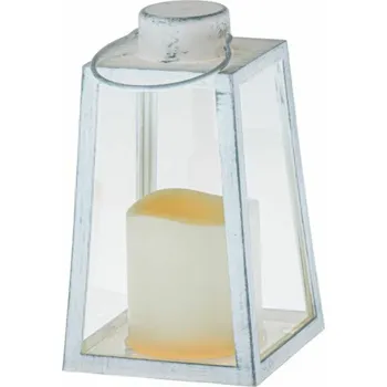 Vánoce Casa de Engel Home Plastová lucerna s LED svíčkou, 0/12 Fialová UNI (2800644)