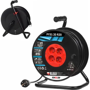 Prodlužovací kabel BUBEN PY31 20 3x1,5 20M