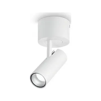 Nástěnné svítidlo Ideal Lux PLAY PL1 přisazené bodové osvětlení LED 7W 520lm 3000K 14cm IP20, bílé