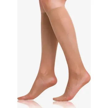 Dámské punčochy Bellinda Dámské Tělové dámské silonkové podkolenky Bellinda FLY KNEE HIGHS 15 DEN Béžová ONE SIZE (2670413)
