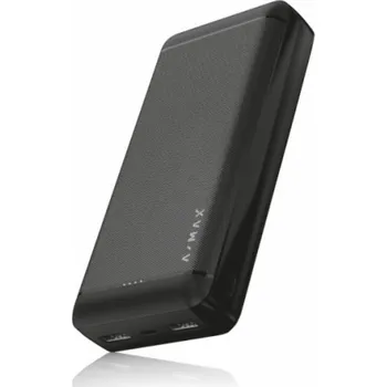 Powerbanka Powerbanka A-MAX 20 000 mAh, černá