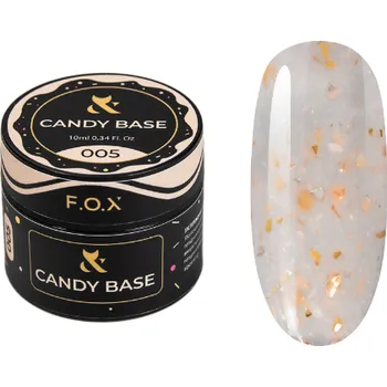 Lak na nehty F.O.X - base Candy 005, 10 ml
