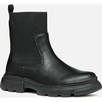 Dívčí obuv Geox Dívčí Černá dívčí kotníková obuv Geox Junette Černá 32 (2617116)