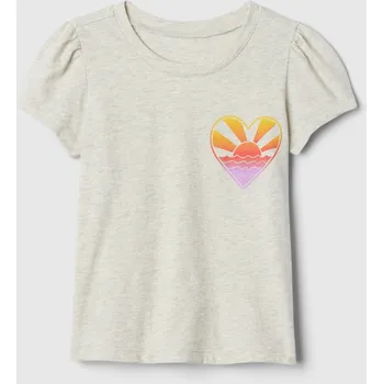 Dívčí tričko GAP Dívčí Baby tričko Mix & Match GAP Šedá 92 (2356397)