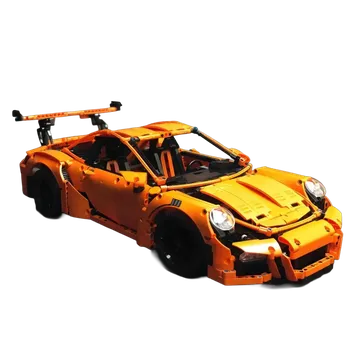 ostatní stavebnice OEM Stavebnice - Oranžový supersport - 2704 dílků