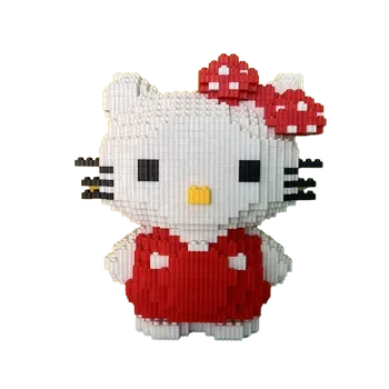 ostatní stavebnice OEM Stavebnice - Kočka s mašlí Balení: A