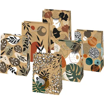 Dárková taška Pol-Mak Papírová taška PM T5 EKO sestava 211 ,balení 10 ks 560100