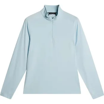 Pánská mikina J.Lindeberg mikina Harry Quarter Zip 25 - světle modrá: Pánské XXL