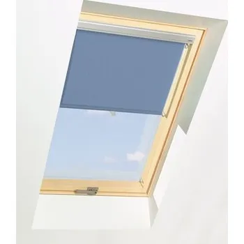 Roleta Roleta na střešní okno, neprůhledná AUB 014 modrá 55 x 78 cm