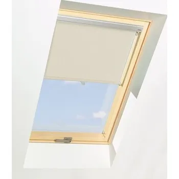 Roleta Roleta na střešní okno, neprůhledná AUB 002 béžová 55 x 78 cm
