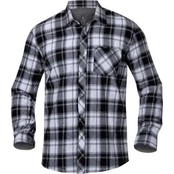 Pánská košile ARDON KOŠILE OPTIFLANNELS H9747 černá 4XL