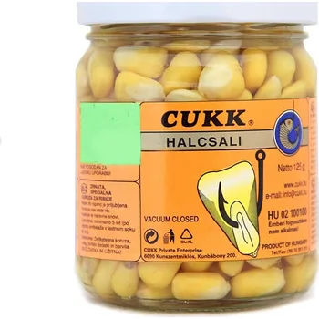 Návnadová surovina CUKK - Nakládaná kukuřice v nálevu 125g - žlutý anýz