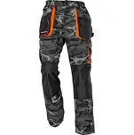 pracovní kalhoty do pasu - barva maskáč (vel. 58)