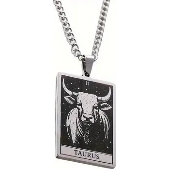 Řetízek Řetízek znamení - býk - ocel (4)