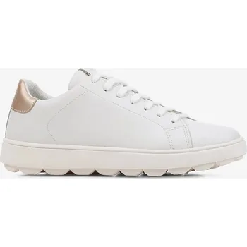 Dámská obuv Geox Dámské Bílé dámské kožené tenisky Geox Spherica Ecub Bílá 37 (2561869)