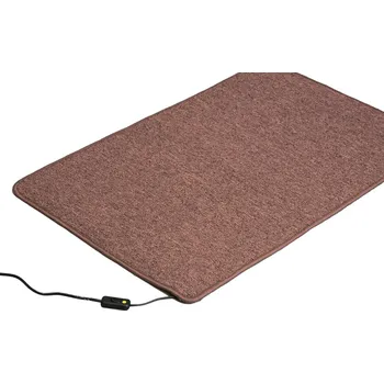 Topná rohož Corping Topný koberec hnědý 60 x 90 cm