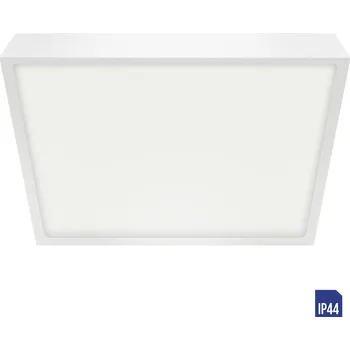 Svítidlo Emithor LENYS koupelnové přisazené svítidlo LED 30W 2750lm 4000K 28cm hranaté IP44, bílé