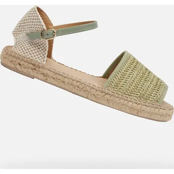 Dámské sandále Geox Dámské Světle zelené dámské sandály Geox D Lampedusa Zelená 40 (2815216)