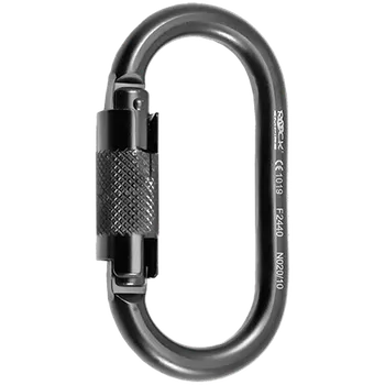 karabina Rock Empire - Ovál ocel - Twist lock